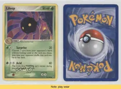 Lileep Pokemon EX Power Keepers #52 2007 READ 07u9 - Image 3