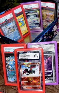 🏆pokemon cards psA Lot Rare Huge Big Vintage💎Gem Mint GradedSet Free shipping✨ - Image 3