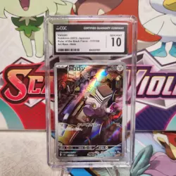 CGC 10 Varoom 117/108 Art Rare - Ruler of the Black Flame - Pokemon - SHIPS FAST - Image 1