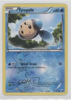 Tympole Reverse Foil Pokemon Black & White Dark Explorers #31 01ba - Image 1