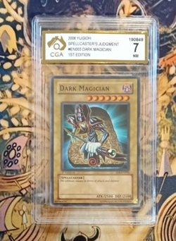 Dark Magician [1st Edition] SD6-EN003 (YuGiOh Structure Deck: Spellcaster's Judg - Image 1