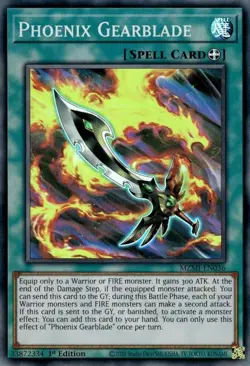 Phoenix Gearblade - MZMI-EN036 - NM - Super Rare - 1st ed - Yugioh - Image 1