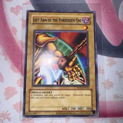 YUGIOH LEFT ARM OF THE FORBIDDEN ONE RP01-EN020 RARE UNLIMITED ED NM 2020 - Image 1