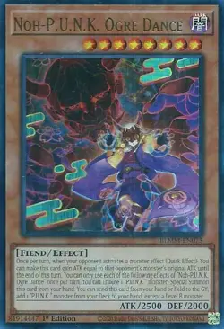 1st Edition - Noh-P.U.N.K. Ogre Dance - BLMM / NM / English Yugioh - Image 1