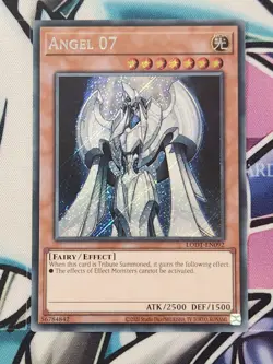 Yugioh Angel 07 LODT EN092 Secret Rare 1st ED - Image 1