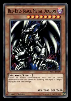Red-Eyes Black Metal Dragon MIL1-EN035 - Yugioh - Image 1