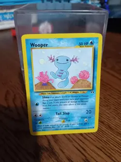 WOOPER - Neo Discovery Set - 71/75 - Common - Pokemon Card - Unlimited - NM - Image 1