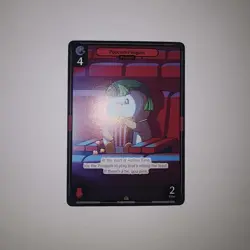 POPCORN PENGUIN - PUDGY PENGUINS VIBES TCG CARD - NONFOIL - Image 1