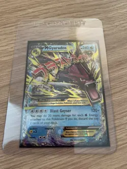 M Gyarados EX XY Breakpoint Ultra Rare Holo 27/122 Pokemon Card - Image 1