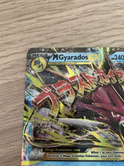 M Gyarados EX XY Breakpoint Ultra Rare Holo 27/122 Pokemon Card - Image 3