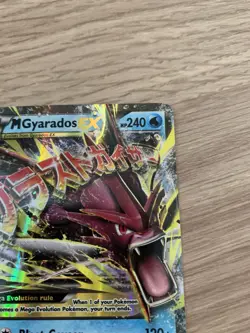 M Gyarados EX XY Breakpoint Ultra Rare Holo 27/122 Pokemon Card - Image 4