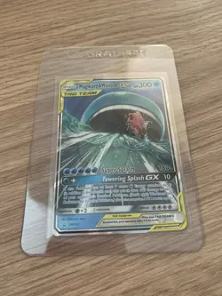 Pokemon TCG Magikarp Wailord GX SM166 Tag Team Sun Moon Promo Card - Image 1