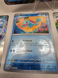 Pokemon 151 Blooming Waters Blastoise EX Oversize Promo Card Set Inc EX 009/165 - Image 4
