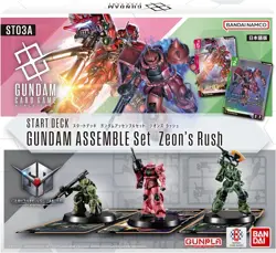 Gundam Card Game Start Deck ST03A Gundam Assemble Set Zeon's Rush - Image 1