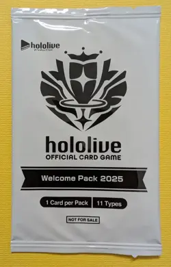 HOLOLIVE TCG Official Card Game PROMO Welcome Pack 2025 (Anime Expo AX 2025) NEW - Image 1