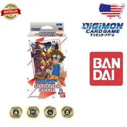 Gaia Red Starter Deck for Digimon Card Game - Includes Agumon and Tai Kamiya - Image 1
