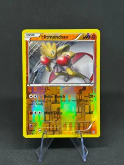 Hitmonchan 48/83 Reverse Holo Foil Generations Pokemon Card NM - Image 1