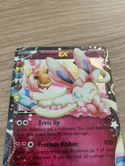 Sylveon EX RC21/RC32 Generations: Radiant Collection Pokemon Card Full Art - Image 5