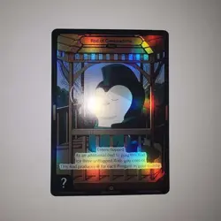 ROD OF CAMARADERIE - PUDGY PENGUINS VIBES TCG CARD - FOIL - Image 1