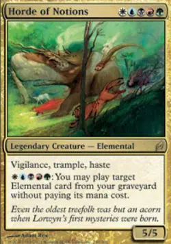 Horde of Notions - Light Play MTG Lorwyn - Image 1