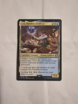 Cid, Timeless Artificer FIN 408 MTG Final Fantasy Normal NM - Image 1