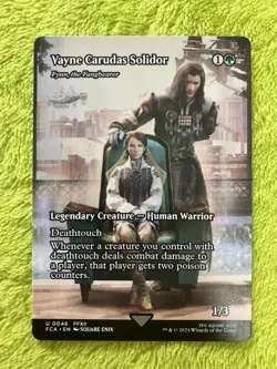 MTG Magic The Gathering Vayne Carudas Solidor FCA Showcase Final Fantasy - Image 1