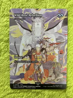 Wild Rose Rebellion (Uncommon Showcase) #4 Final Fantasy MTG Near Mint - Image 1