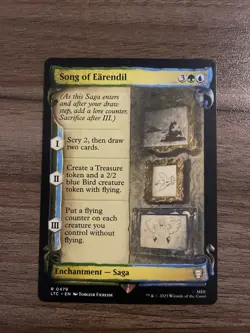 Mtg. Song of Earendil Showcase Scrolls. The Lord of the Rings. Nm - Image 1