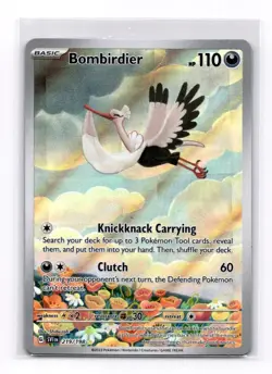 Bombirdier 219/198 SV01: Scarlet & Violet Base Set - Pokemon Near Mint - Image 1