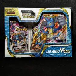 Pokemon TCG Lucario VSTAR Special Collection Box Sealed - Image 1