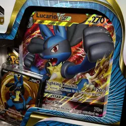 Pokemon TCG Lucario VSTAR Special Collection Box Sealed - Image 3