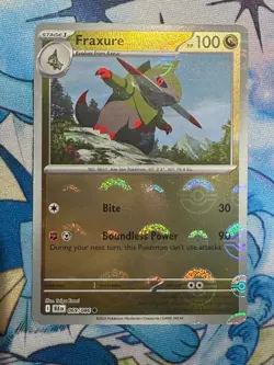 Fraxure Poke Ball Pattern - Pokemon Black Bolt 069/086 - Image 1
