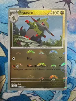 Fraxure Poke Ball Pattern - Pokemon Black Bolt 069/086 - Image 2