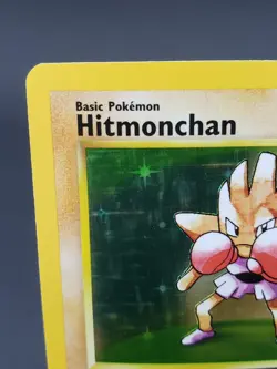 Hitmonchan Base Set 7/102 NM Mint Pokemon Holo Rare WOTC 1999 Vintage - Image 2