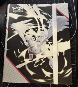 POKEMON OFFICIAL WHITE FLARE BINDER Collection *BINDER ONLY* - Image 1