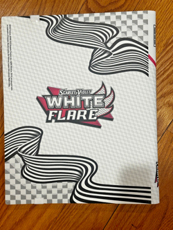 POKEMON OFFICIAL WHITE FLARE BINDER Collection *BINDER ONLY* - Image 2