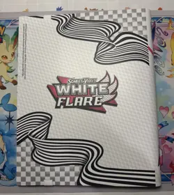 POKEMON OFFICIAL WHITE FLARE BINDER Collection *BINDER ONLY* FREE SHIPPING 🔥 - Image 3