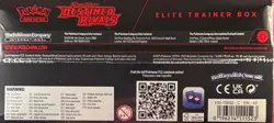 Pokemon Destined Rivals ETB Elite Trainer Box ENGLISH SEALED NEW - Image 5