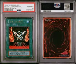 YuGiOh PSA10 Chaos Ritual Ultra Rare Premium Pack 2 Collector Card - Image 3