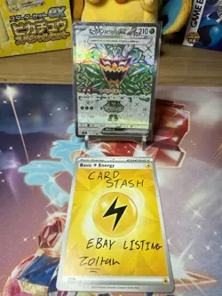 Teal Mask Ogerpon ex SR 114/101 sv6 Japanese Pokemon Card Mask of Change - NM - Image 2