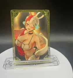 One Piece. Waifu Collection - Metal Girl with headphones Sexy Waifu Card - Image 1