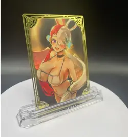 One Piece. Waifu Collection - Metal Girl with headphones Sexy Waifu Card - Image 2