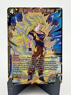 Dragon Ball Super Card Game SS3 Son Goku Even Further Beyond Super Rare - Image 1