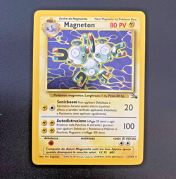 Pokemon Card Magneton Holo 11/62 Fossil ITA italiano excellent EXC vintage - Image 1