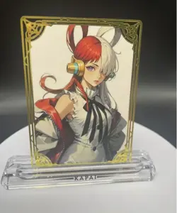 One Piece. Waifu Collection Metal The one girl wearing headphones Card - Image 1