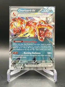 Charizard ex 125/197 Obsidian Flames Double Rare Holo Card Pokemon TCG NM/M - Image 1