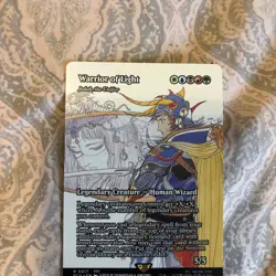 Warrior of Light 0017 Rare Showcase Non-Foil FF1 FCA MTG FINAL FANTASY EN NM/M - Image 1
