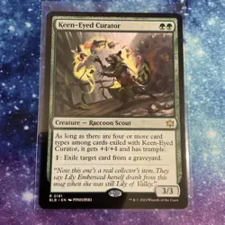 Keen-Eyed Curator (REGULAR) x1 - MTG Bloomburrow BLB #181 - Image 1