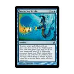 WOTC MtG Lorwyn Scattering Stroke (U) (Foil) NM - Image 1