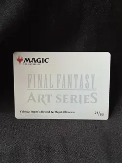 Y'shtola, Night's Blessed 21/53 Final Fantasy Art Series MTG Card - Image 2